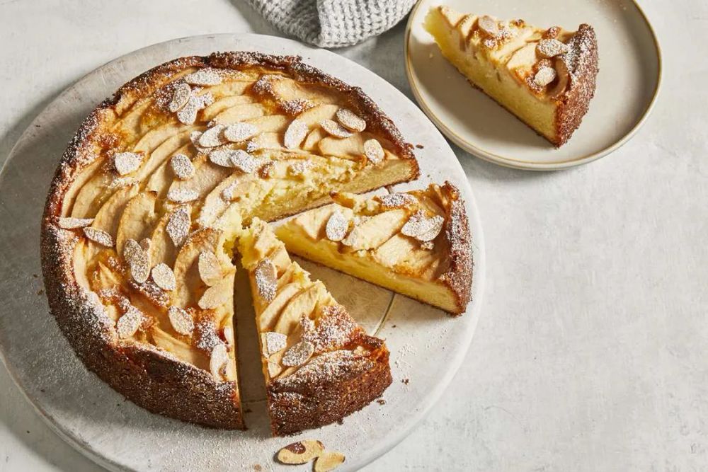 Apple Frangipane Cake