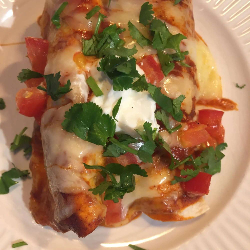 Sweet Potato Enchiladas