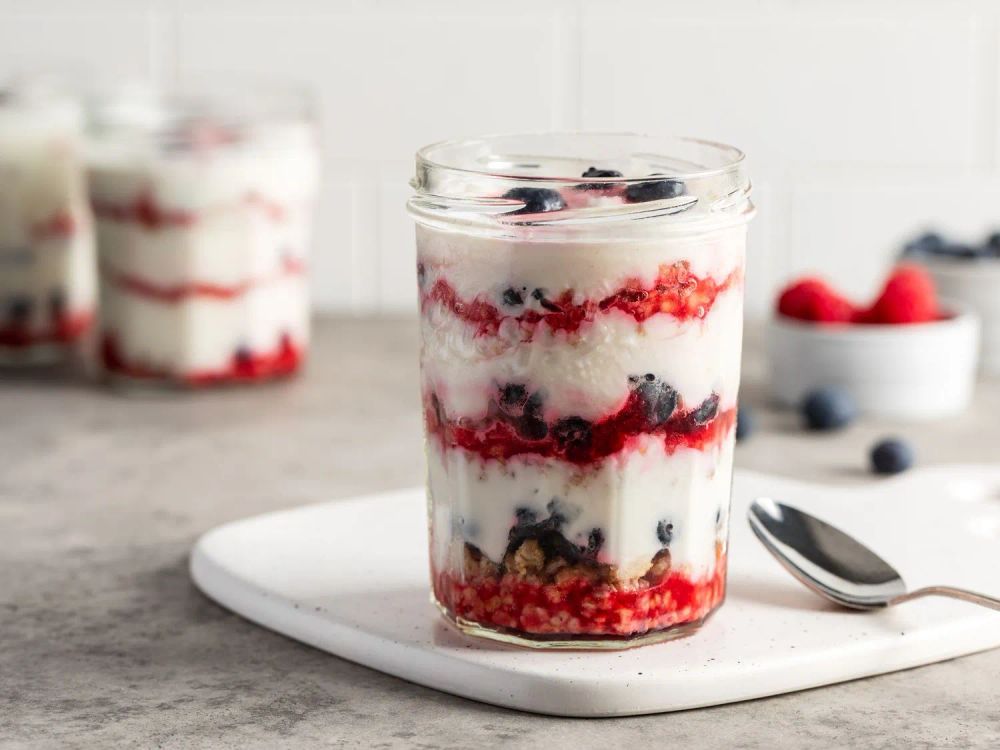 Make-Ahead Frozen Yogurt Parfaits