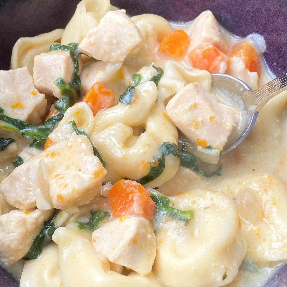 Instant Pot Chicken Tortellini Soup