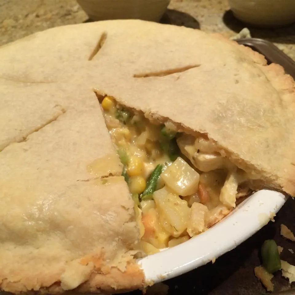 Tofu Vegetable Pot Pie