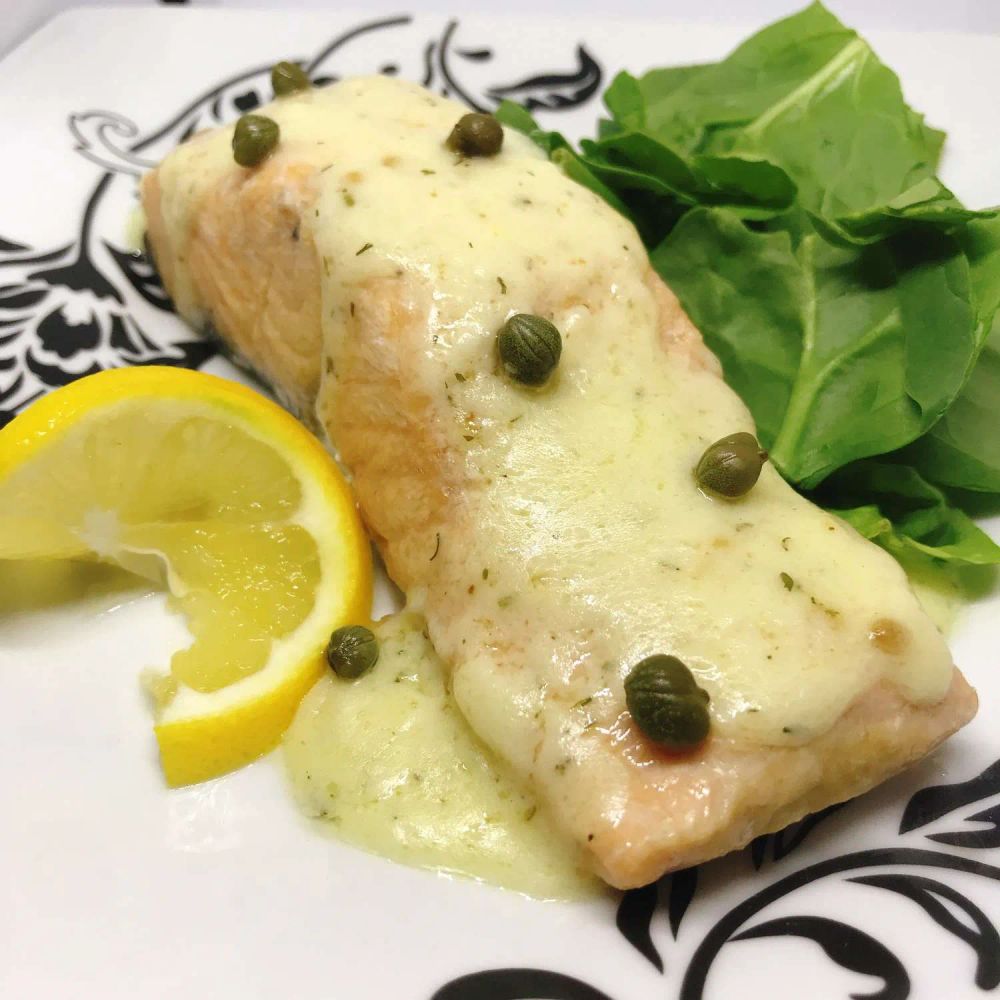 Instant Pot® Salmon Piccata