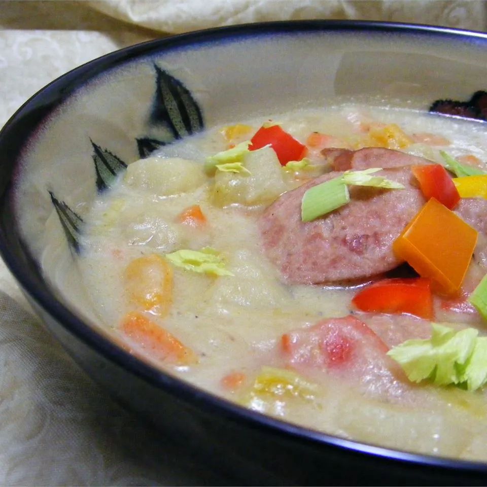 Easy Potato Sausage Soup