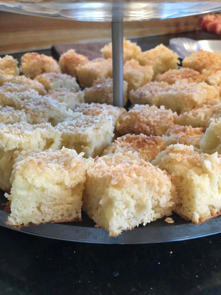 Easy Coconut Sheet Cake