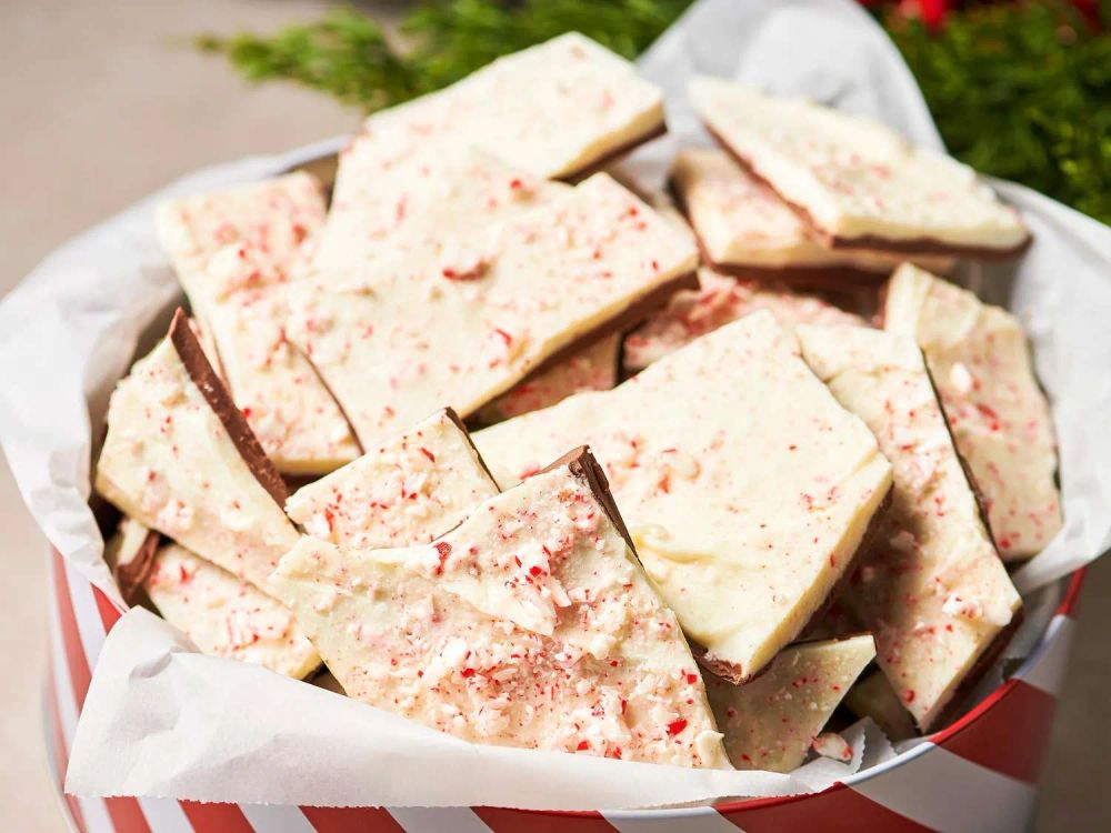 Milk Chocolate Peppermint Bark