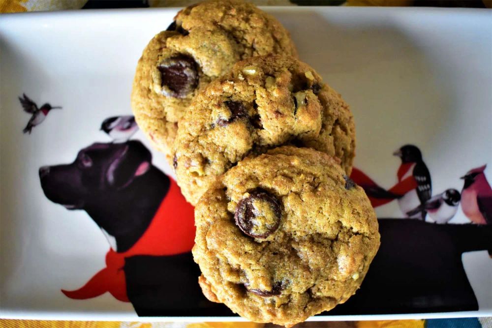 Whole Wheat Chocolate Chip Cookies