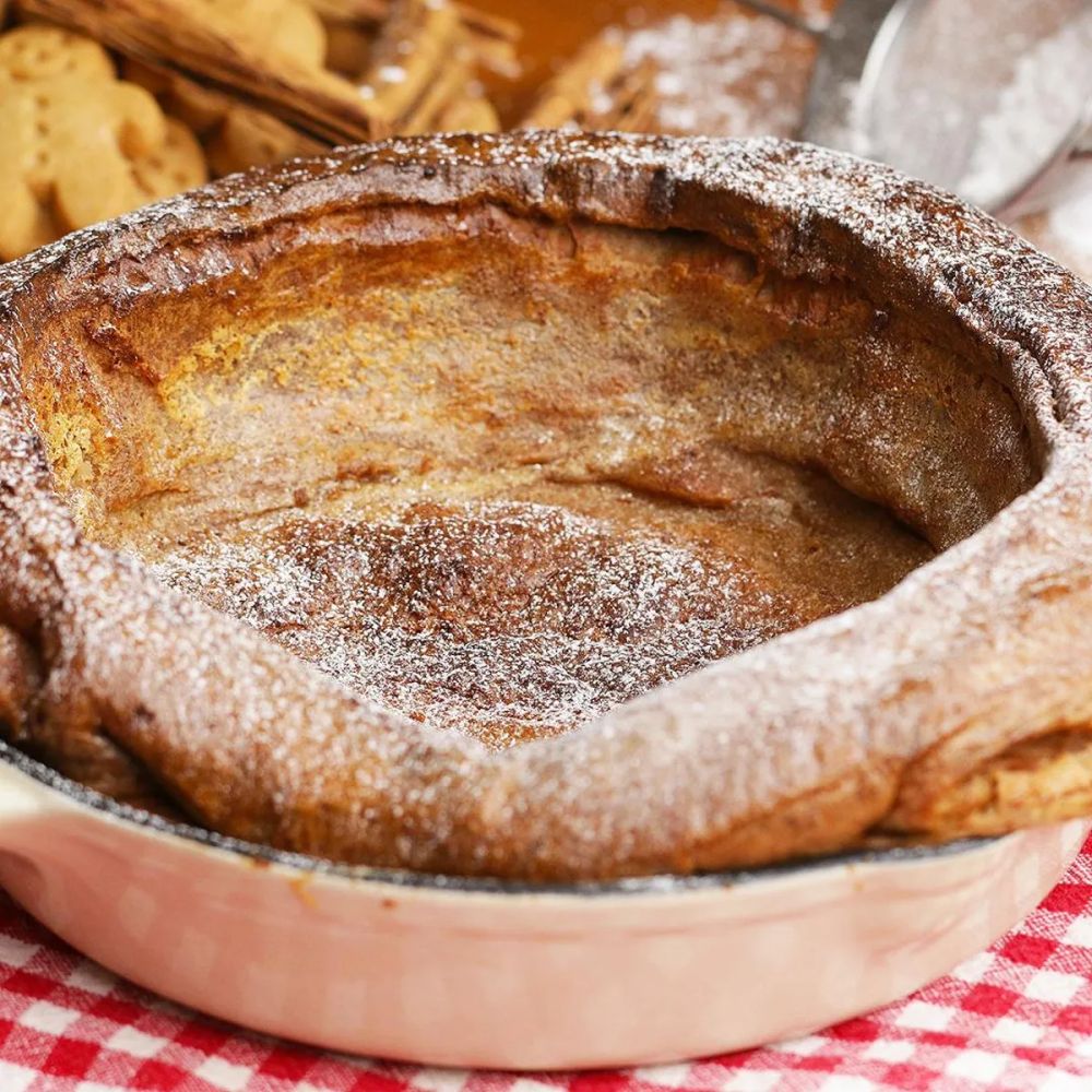 Gingerbread Dutch Baby Pancake