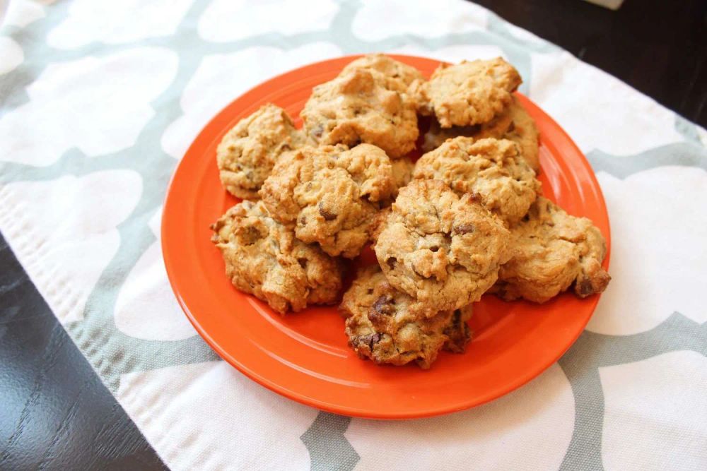 Peanut Butter Choco Chip Cookies