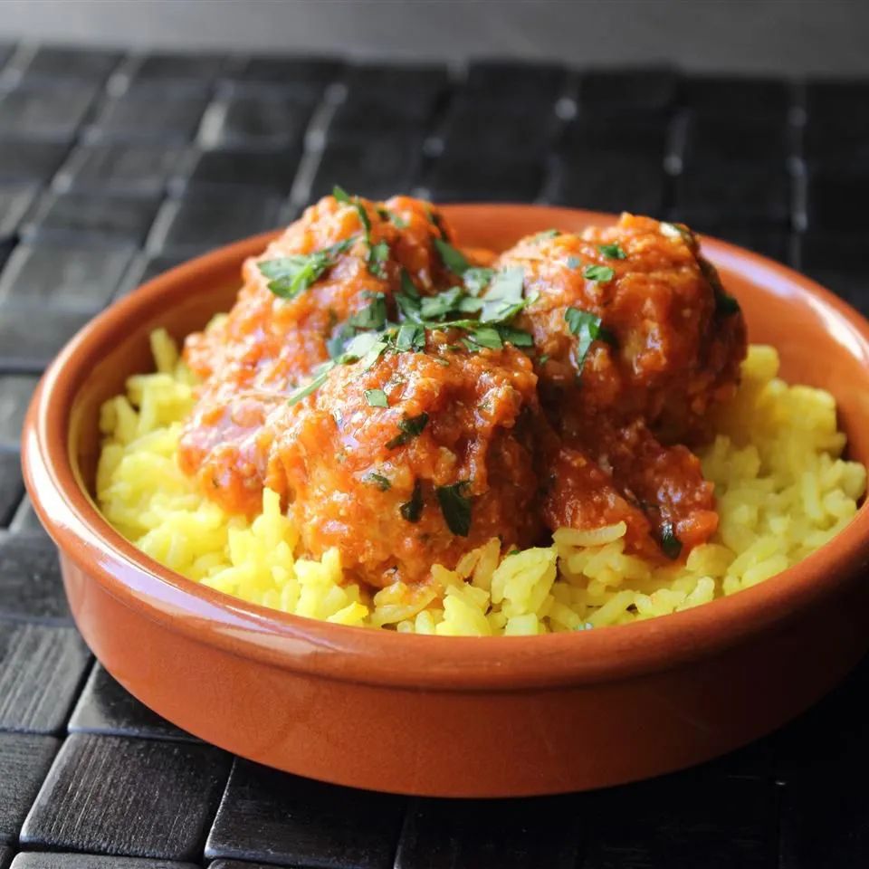 Turkey and Rice Meatballs (Albondigas)