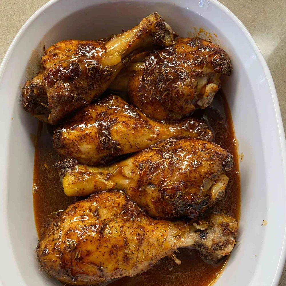 Sriracha Honey Chicken Legs