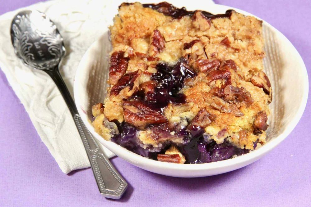 Blueberry-Pineapple Dump Cake