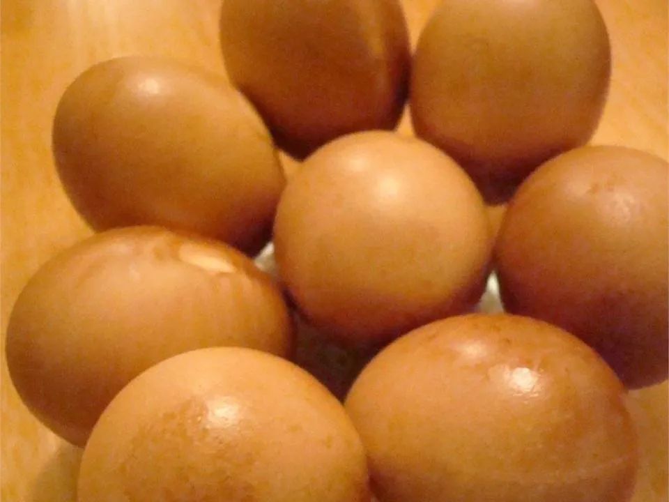 Smoked Eggs