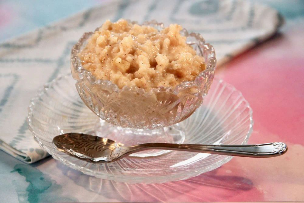 Apple Rice Pudding