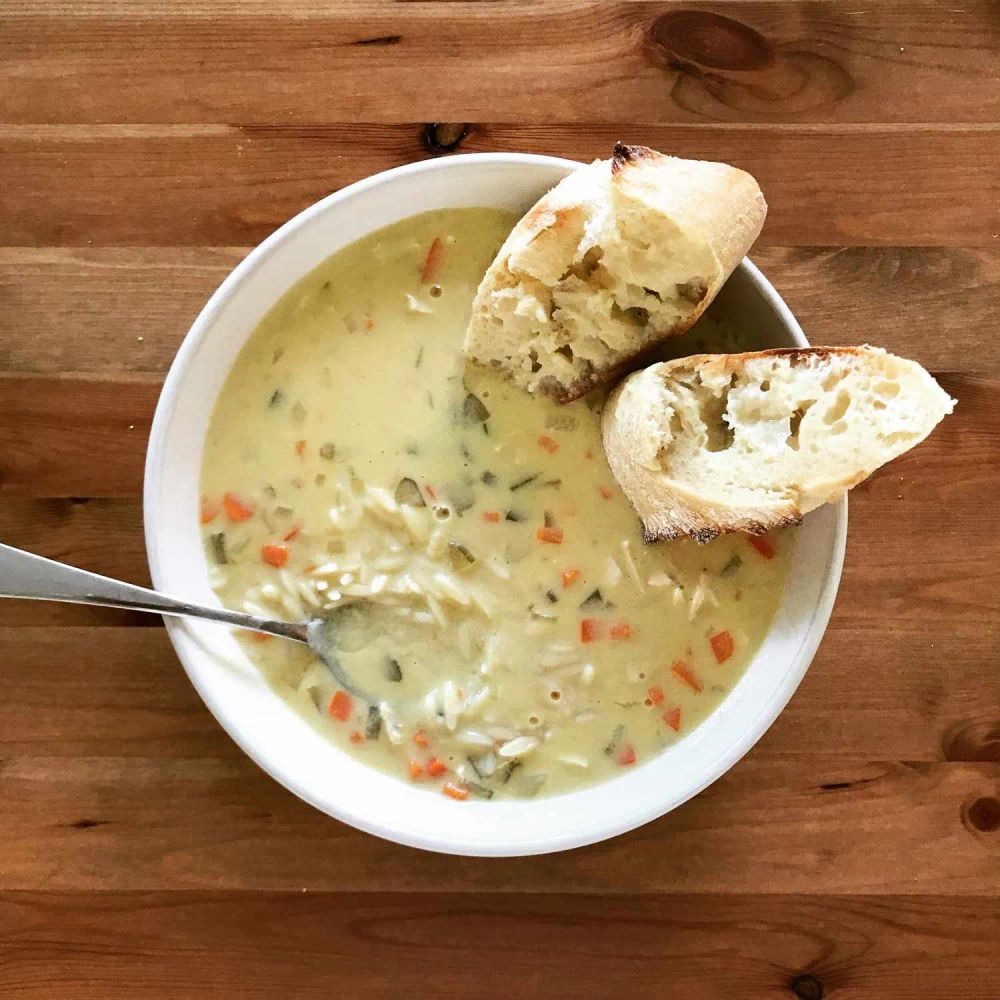 Greek Lemon Chicken Soup