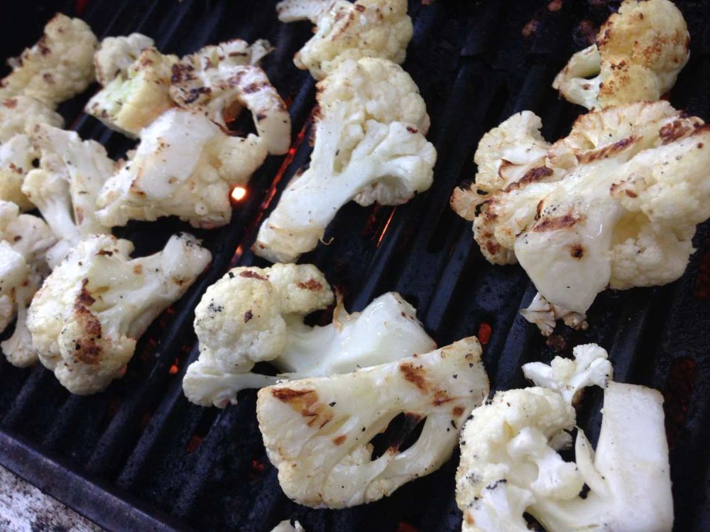 Simple Grilled Cauliflower