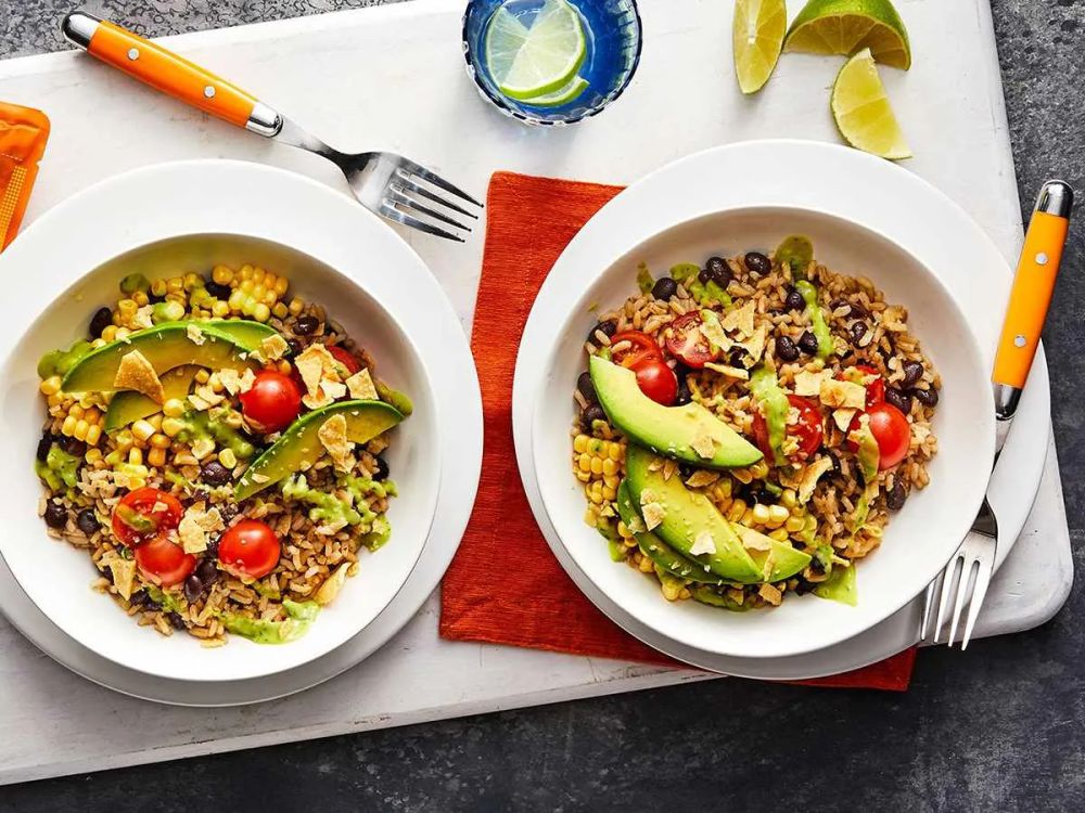 Rice and Bean Bowl Dinner