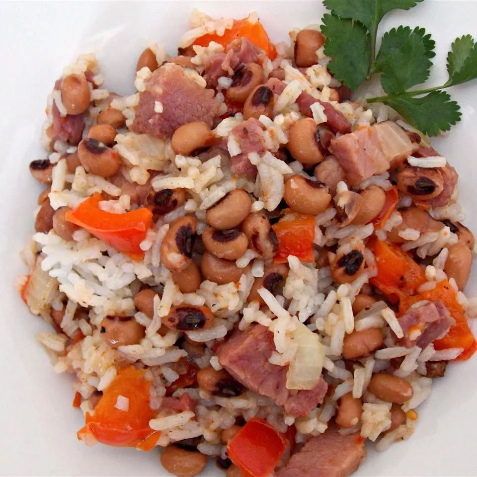 Black-Eyed Peas and Rice