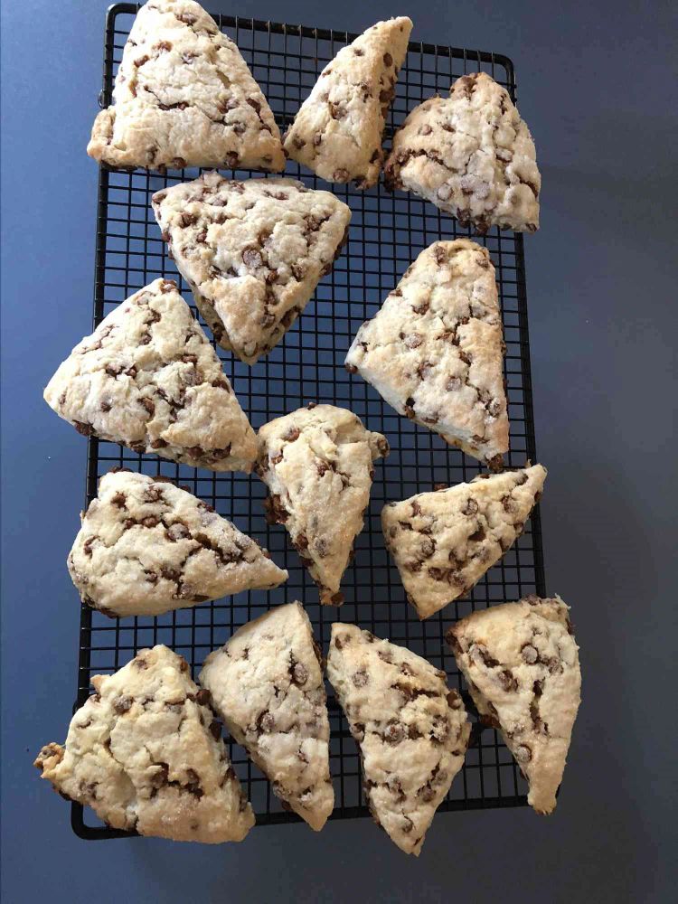 Easy Cinnamon Chip Scones