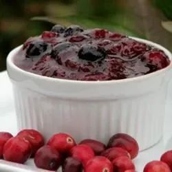 Blue Cranberry Sauce