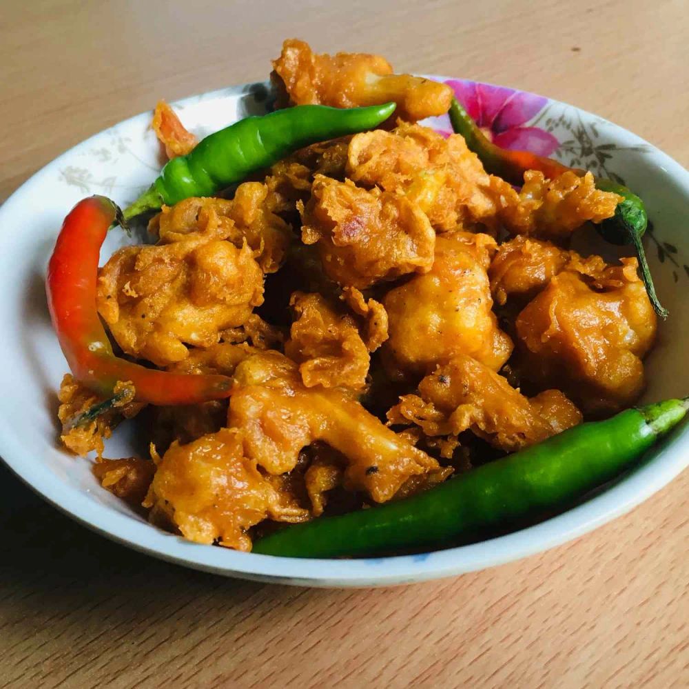 Fried Cauliflower (Egyptian Style)