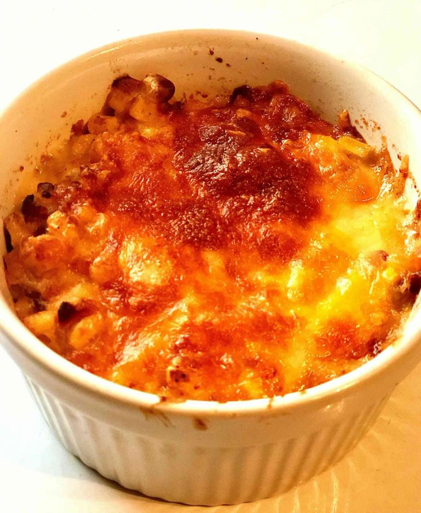 Cheesy Bacon Corn Casserole