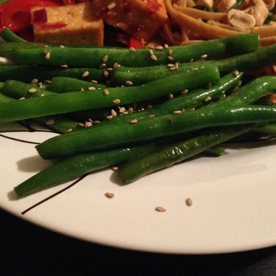 Japanese-Style Sesame Green Beans