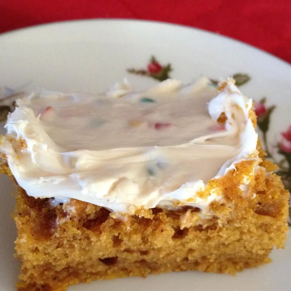 Frosted Pumpkin Bars