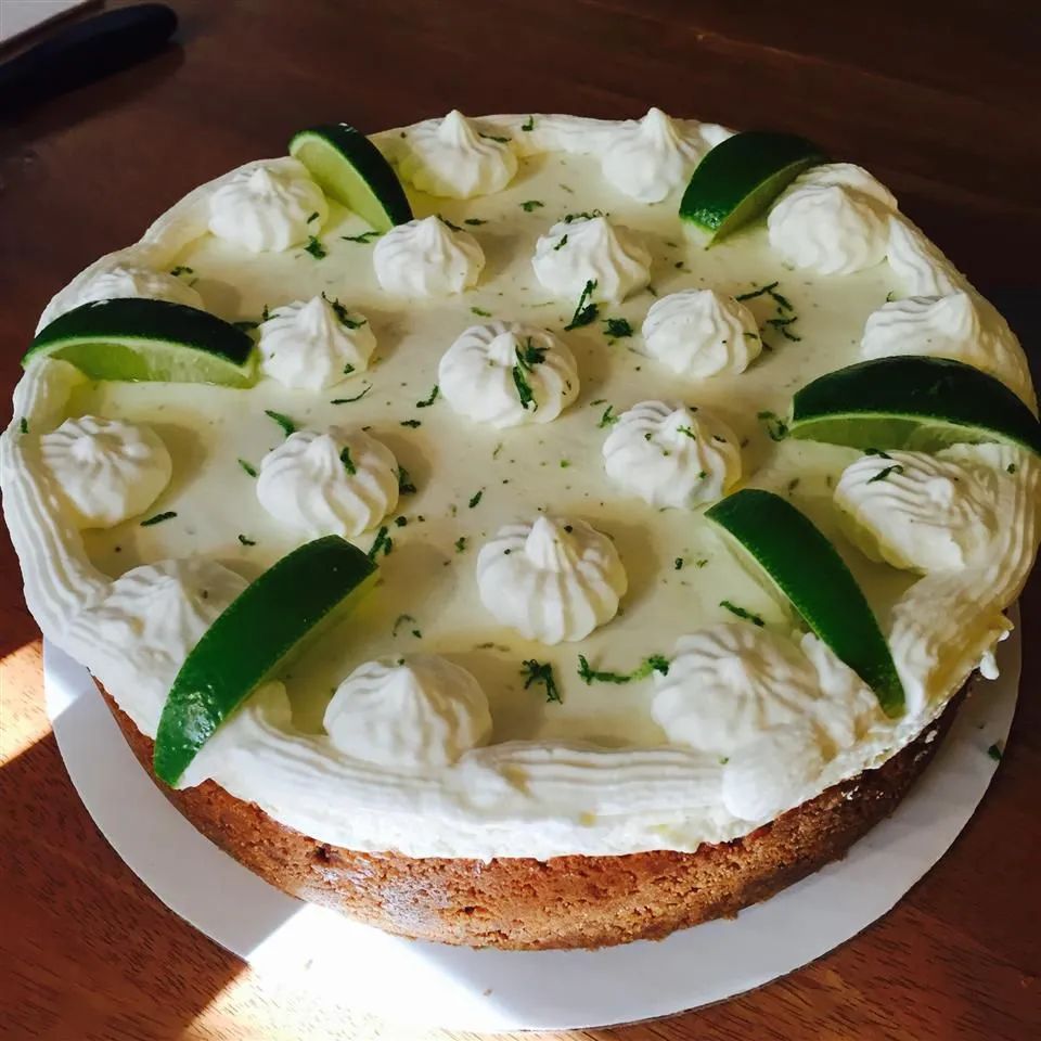 No Bake Lime Mousse Torte