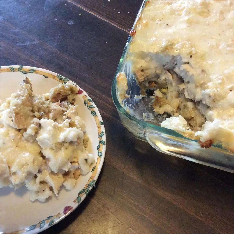 Thanksgiving Leftover Casserole