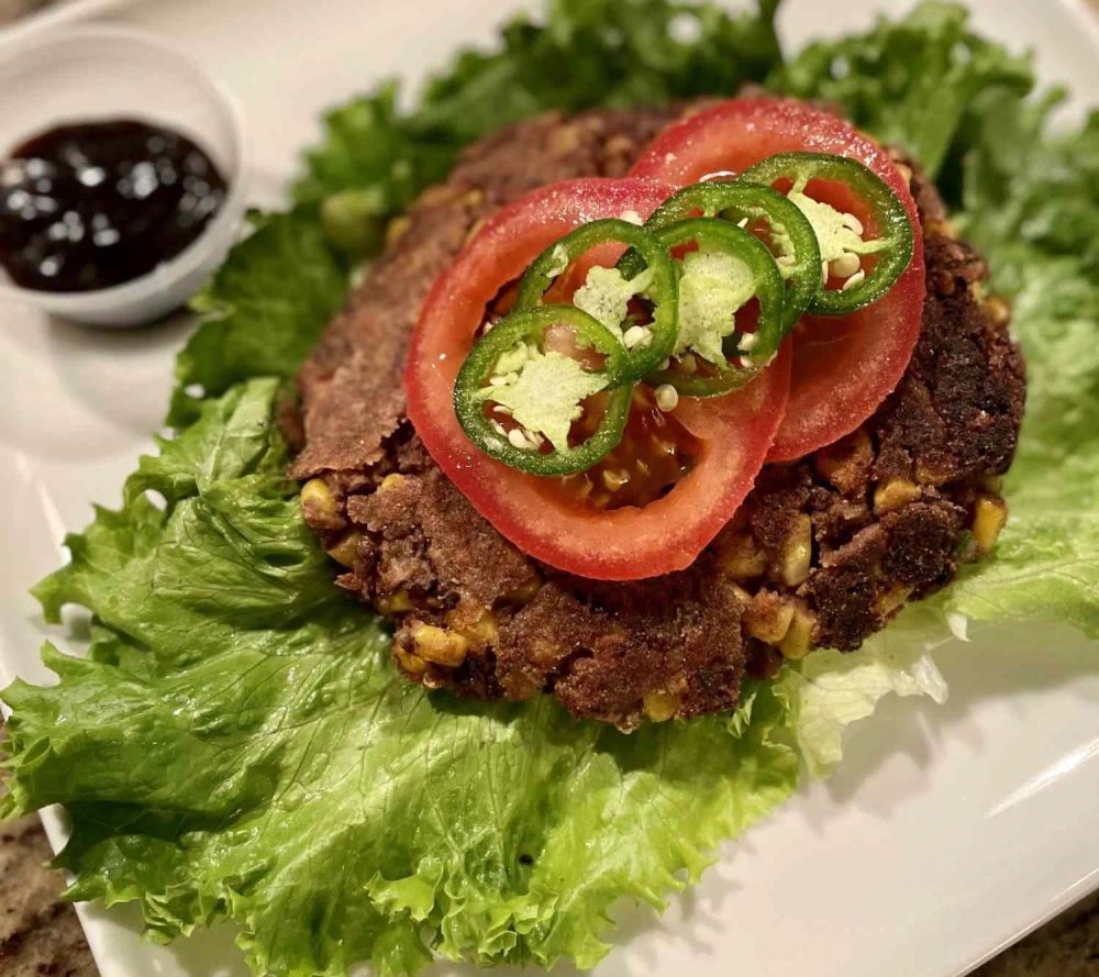 Spicy Black Bean Burgers