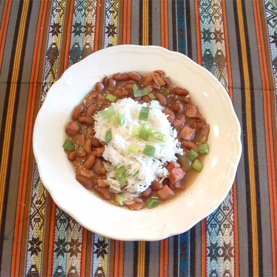 Cajun-Style Red Bean and Rice Soup