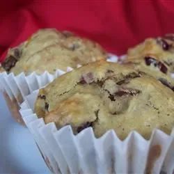 Cranberry Chocolate Orange Muffins