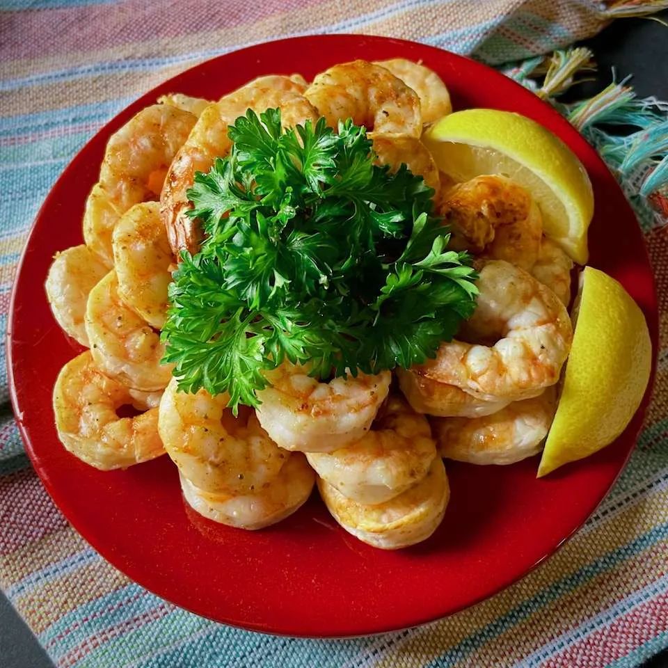 Frozen Shrimp in the Air Fryer