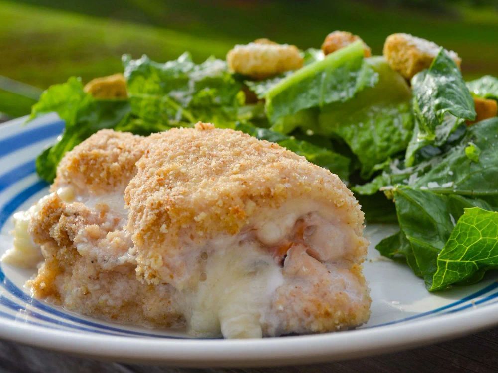 Easy Baked Chicken Cordon Bleu