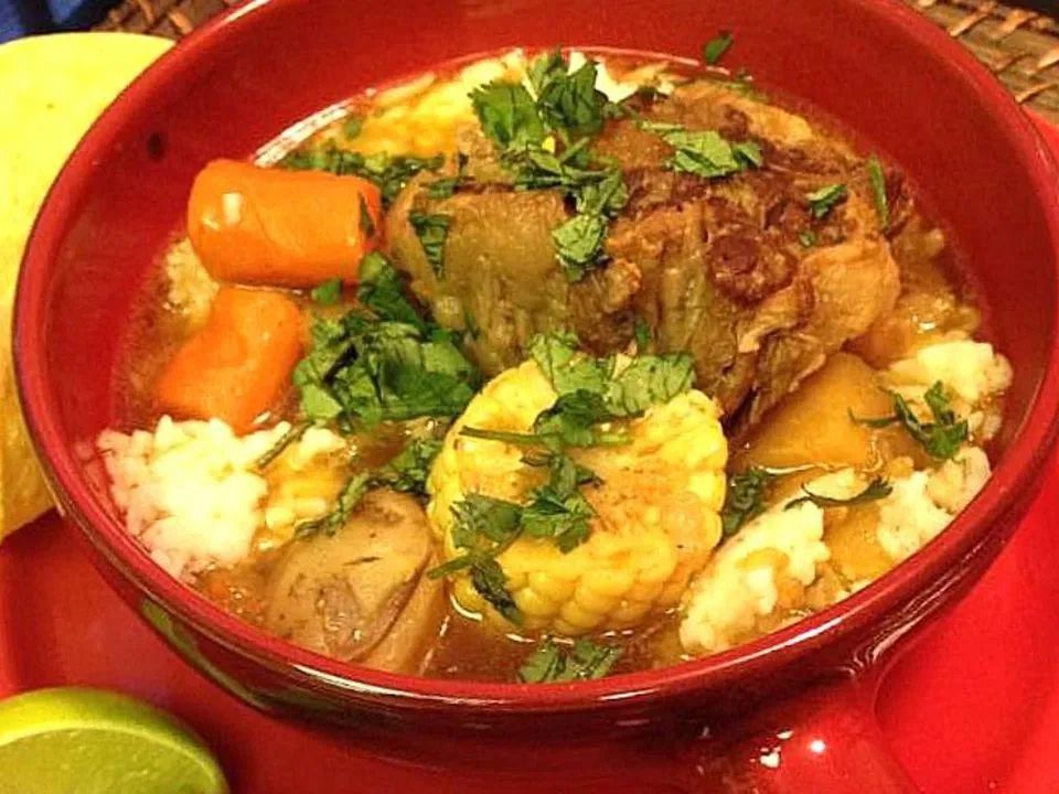 Mexican Oxtail Beef Soup