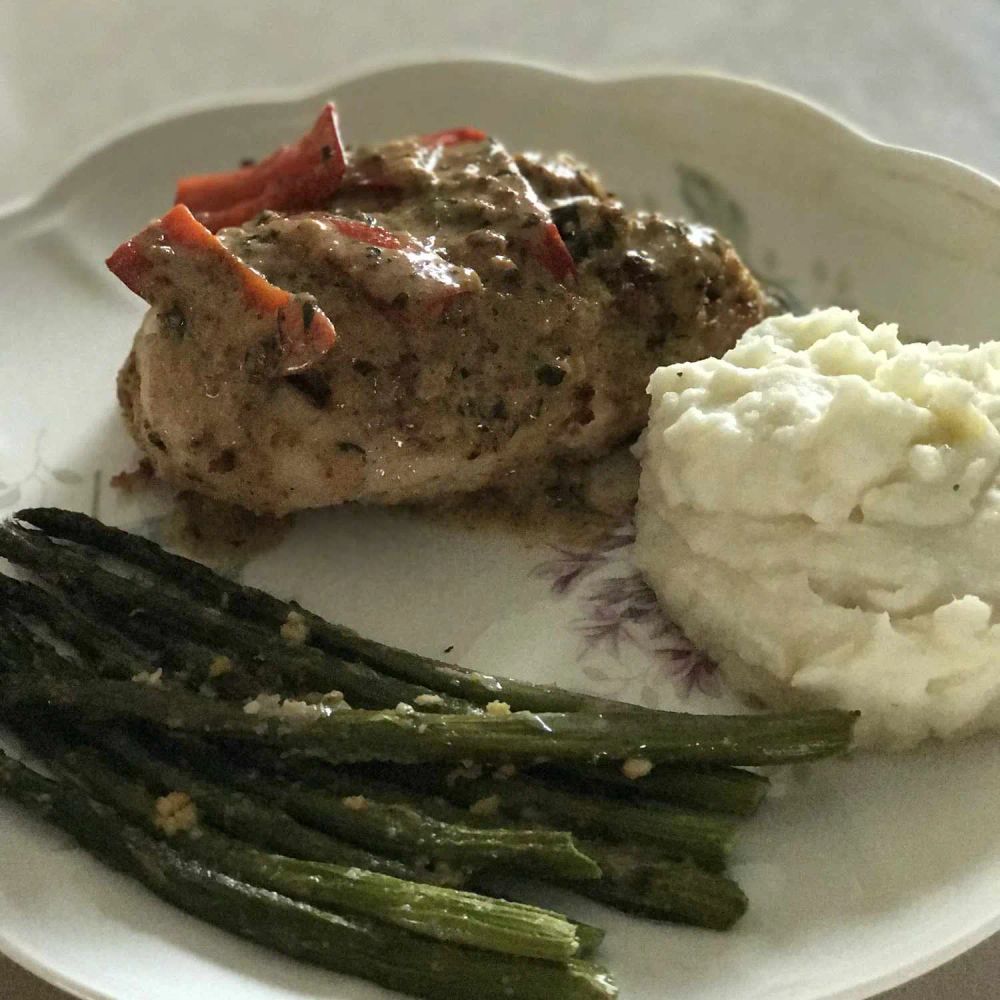 Basil Cream Chicken