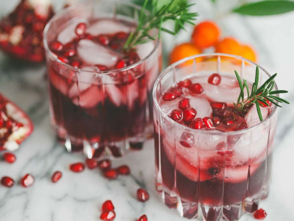 Pomegranate Holiday Cocktail