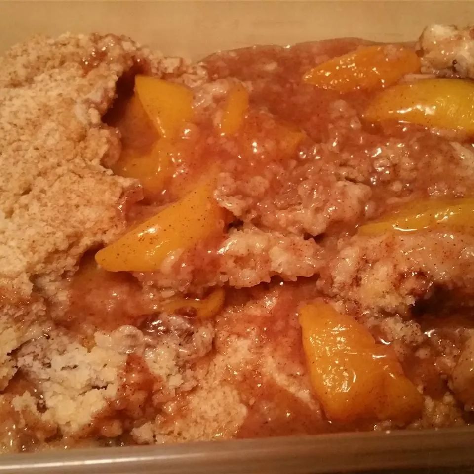 Easy Stovetop Peach Cobbler