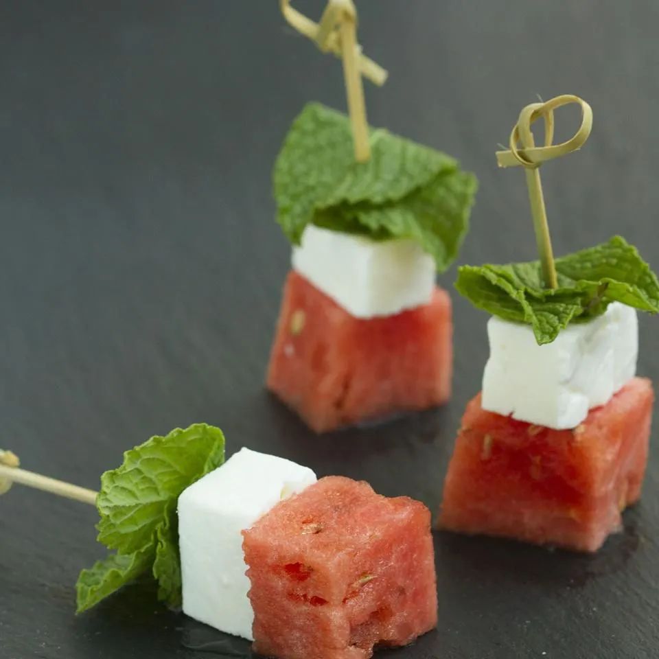 Watermelon Salad on a Stick