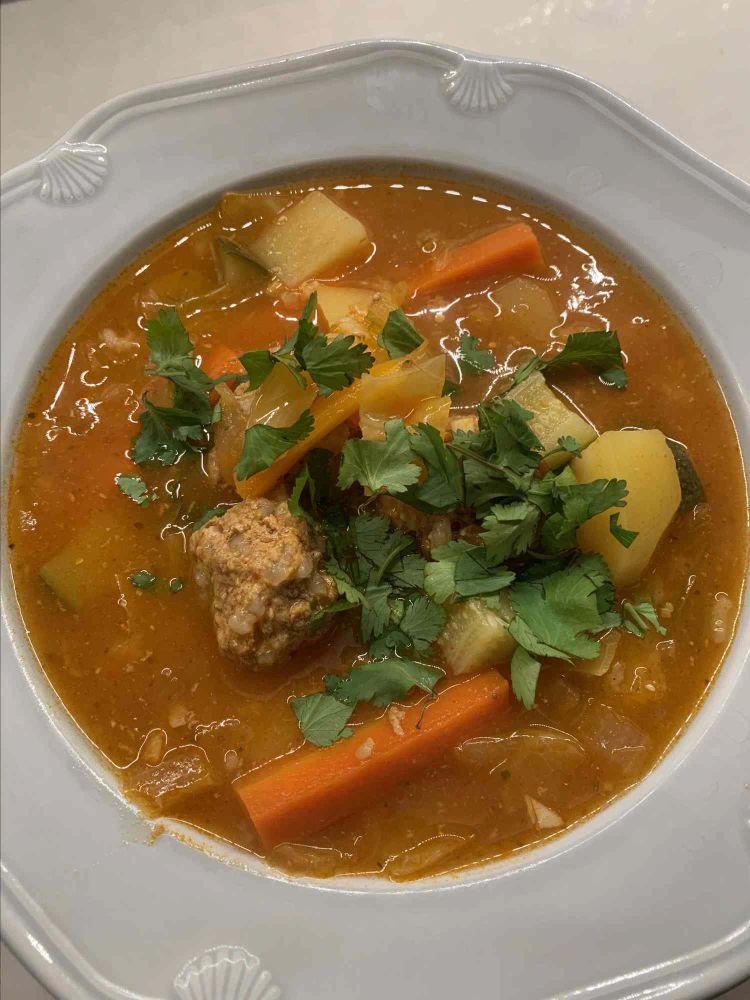 Mama's Old-Fashioned Albondigas (Meatball Soup)