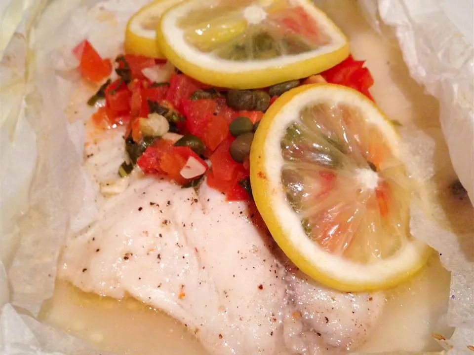 Tilapia en Papillote (Tilapia in Parchment)