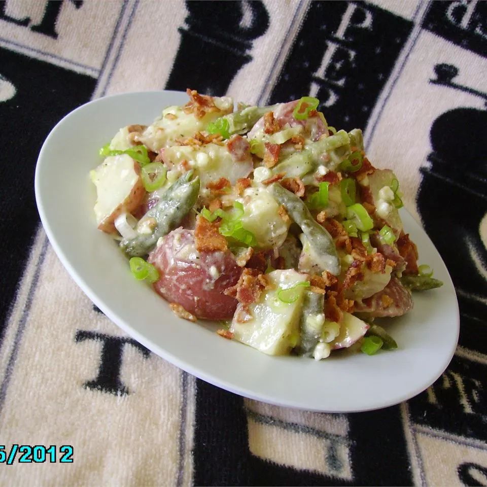 Blue Cheese and Bacon Potato Salad