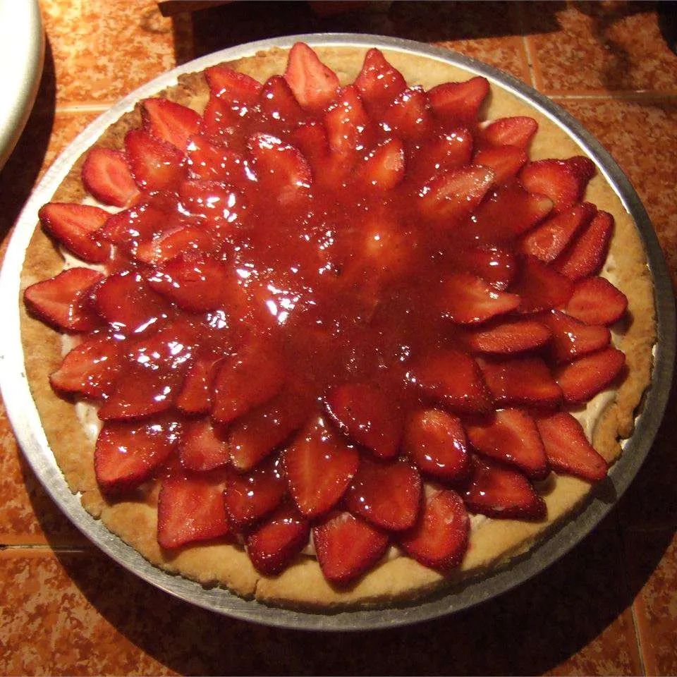 Strawberry Cheese Pie