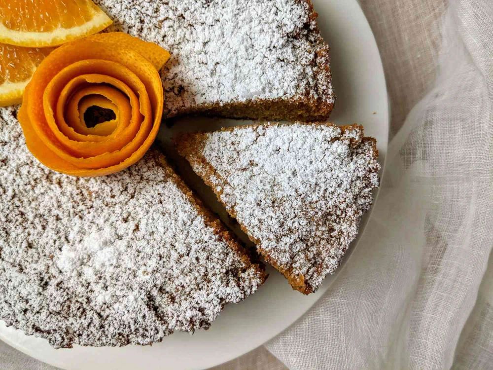 Orange Vegan Cake