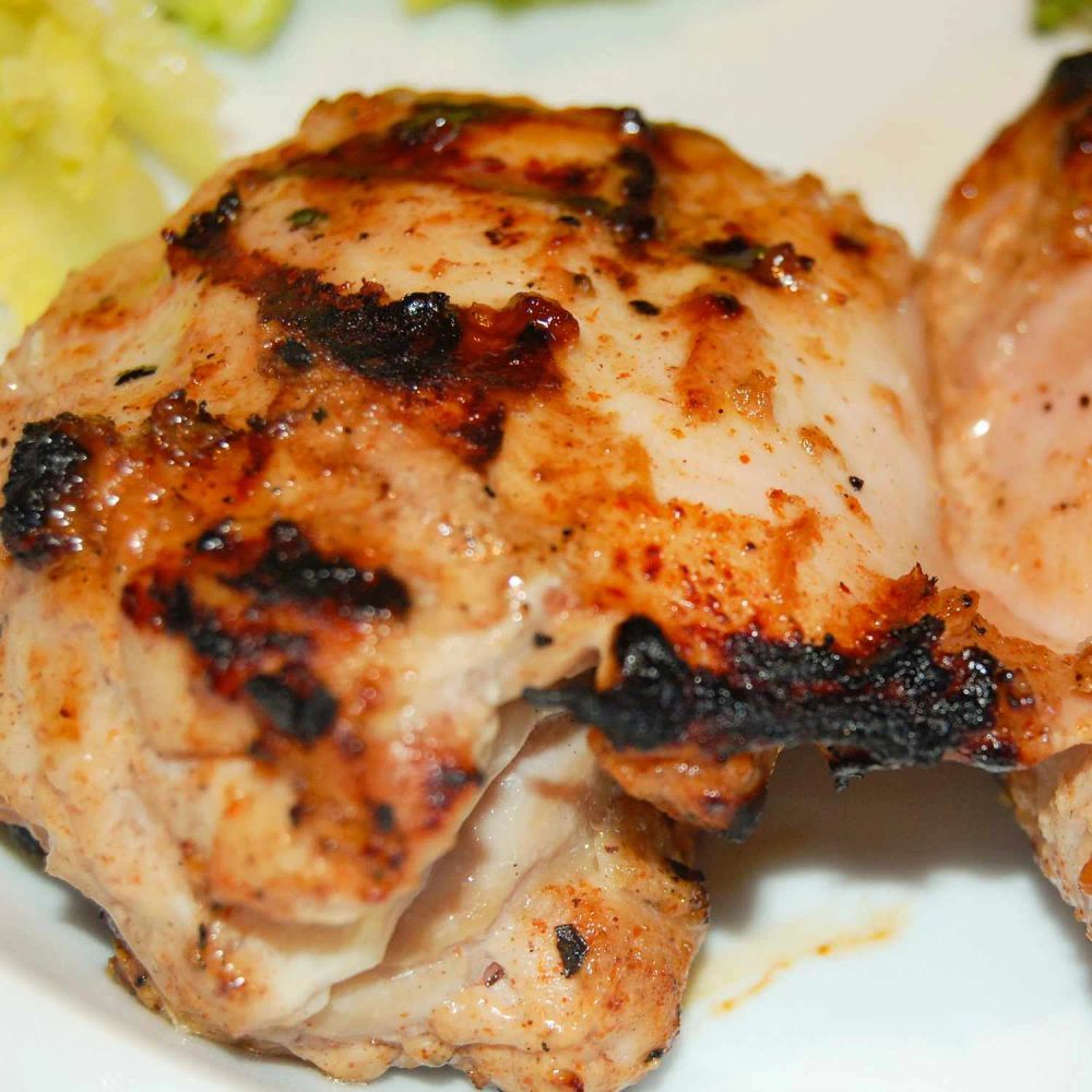 Grilled Tandoori Chicken Thighs