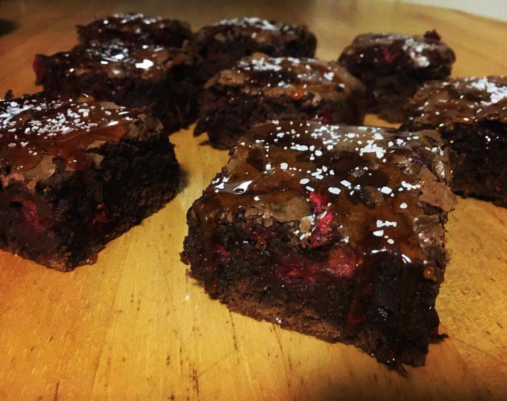 Cranberry-Orange Brownies