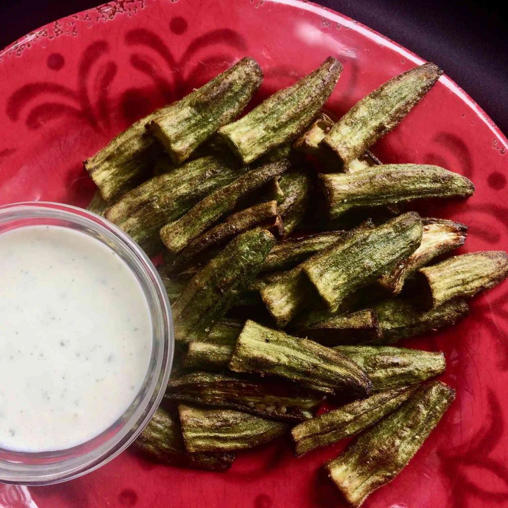 Air Fryer Okra "Fries"