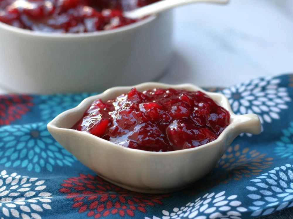 Cranberry Sauce with Pineapple