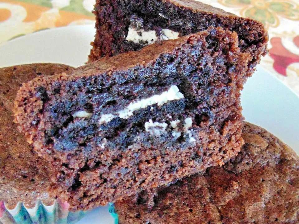 Oreo®-Stuffed Brownies