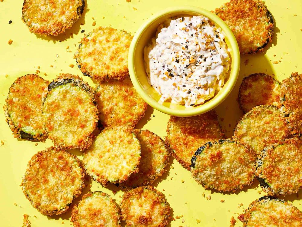 Air Fryer Zucchini Chips